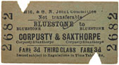 Rail Ticket, Lot 633, in Paddington Ticket Auction