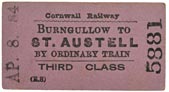 Lot 76 Rail Ticket in Paddington Ticket Auction Sale 502