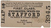 Lot 1547 Rail Ticket in Paddington Ticket Auction Sale 502