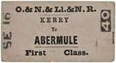 Lot 34 Rail Ticket in Paddington Ticket Auction Sale 505